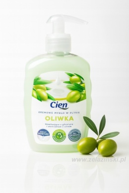 Kremowe mydło w płynie Cien OLIWKA 500ml z gliceryną i ekstraktem z oliwek