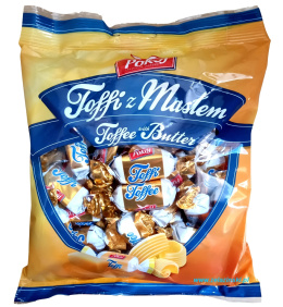 TOFFI Z MASŁEM Cukierki 300g Pomadki niekrystaliczne Pokój