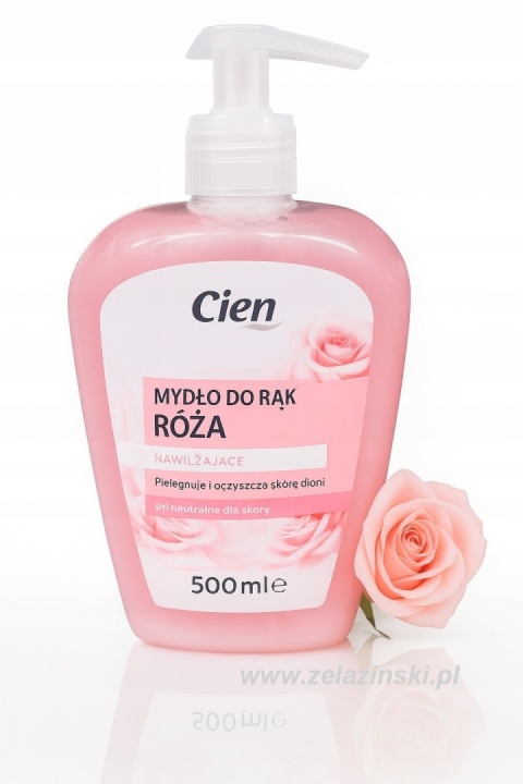 Mydło do rąk róża 500 ml nawilżające pielęgnuje i oczyszcza skórę dłoni Mydło do rąk róża 500 ml nawilżające pielęgnuje i oczyszcza skórę dłoni