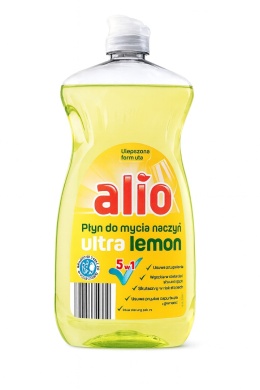 Alio Płyn do mycia naczyń koncentrat 5w1 Alio 500ml ULTRA LEMON