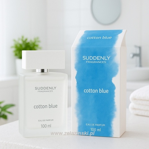 Suddenly Fragrances Cotton Blue EDP 100 ml woda perfumowana damska Suddenly Fragrances Cotton Blue EDP 100 ml woda perfumowana damska