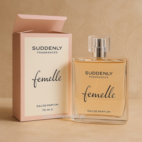 Suddenly Fragrances Femelle EDP Eau De Parfum Woda perfumowana 75 ml Suddenly Fragrances Femelle EDP Eau De Parfum Woda perfumowana 75 ml