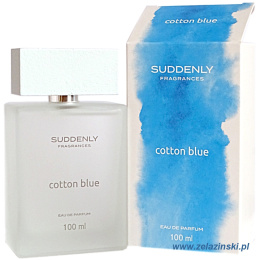 Suddenly Fragrances Cotton Blue EDP 100 ml woda perfumowana damska