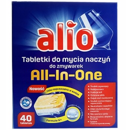 Tabletki do zmywarki alio All-In-One 40 sztuk