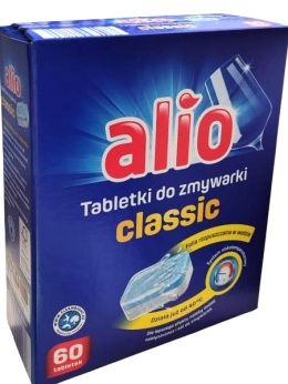 Tabletki do zmywarki alio classc 60 sztuk