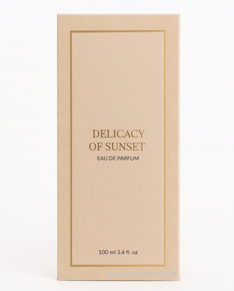 Woda perfumowana damska EDP Delicacy of Sunset Delikatność Zachodu Słońca 100ml Woda perfumowana damska EDP Delicacy of Sunset Delikatność Zachodu Słońca 100ml
